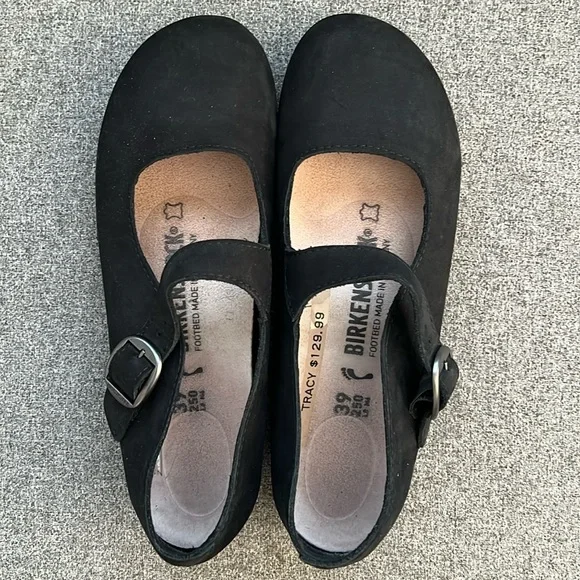 Birkenstock | Shoes | Birkenstock Tracy Size 39 Black | Poshmark
